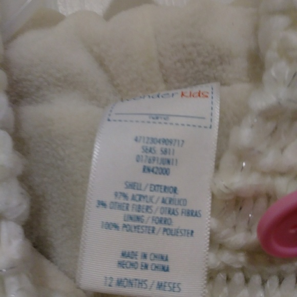 Wonder kids Sweater Jacket sz 18 months - Picture 2 of 4